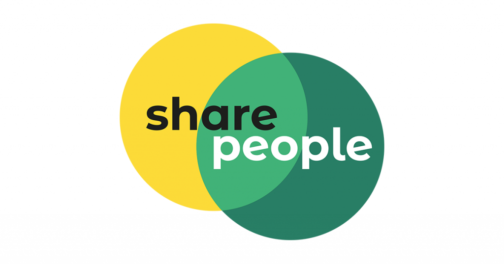 Logo SharePeople, partner van BrightPensioen