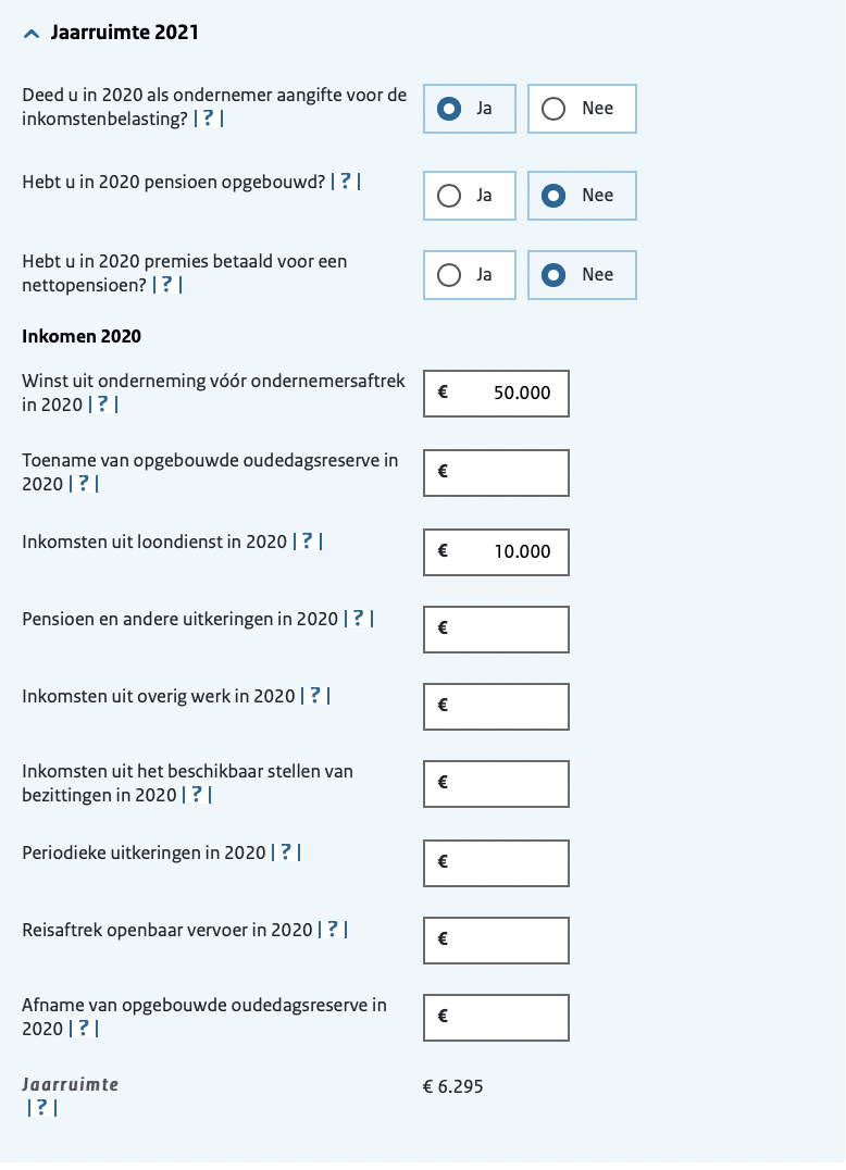 Wat Vul Ik In Op Mijn Aangifte Inkomstenbelasting 2021? | BrightPensioen